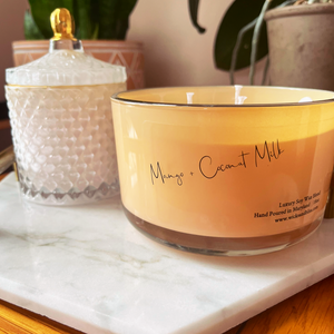 Luxury 3 Wick Mango + Coconut Milk